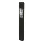 Bayco NSP-1124 Slim-line flashlight, black-soft touch, Lumens 45/48