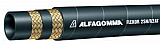 Alfagomma T841AA-48 Flexor 2SN/R2AT Hydraulic Hose, Double wire braid
