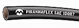 Alfagomma PF354-04BX Piranhaflex Hydraulic Hose with Nylon Inner Tube & Black Cover