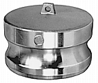 Kuriyama AL-DP050 Aluminum Part DP Dust Plug, 1/2 x 1/2"