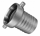 Kuriyama ABF400 Pin Lug Hose Shank Coupling - Female Ends, 4"