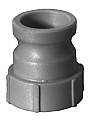 Kuriyama GRA100 Glass Reinforced Nylon Part A Male Adapter x Female NPT, 1"