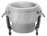 Kuriyama GRB150 Glass Reinforced Nylon Part B Female Coupler x Male NPT, 1-1/2"