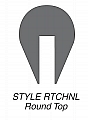 Kuriyama RTCHNL-08X100 Standard Round Top Channel Rubber Strip, Channel Size(Inches): 1/2”