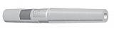 Kuriyama T351LL125X50 Paper Mill/Creamery Wash Down Hose, White Cover, with tapered nozzle, 1-1/4" ID