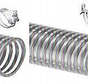 Kuriyama BW075X100 Low Temperature PVC Suction Hose, 0.750" x 100'