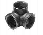 Legend Valve 350-053 1/2" Black Side Outlet Elbow